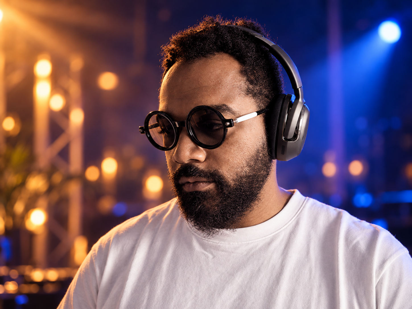 MADO DJ Jeffrey Kirk at an international event